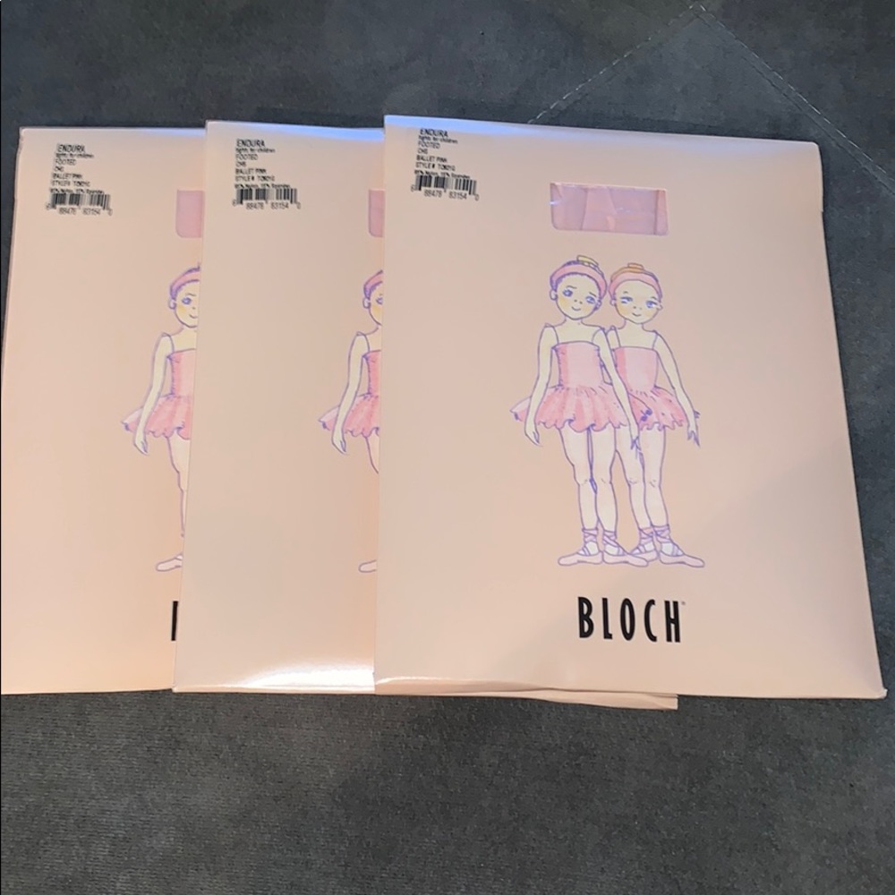 NEW Bloch Ballet Tights Footed